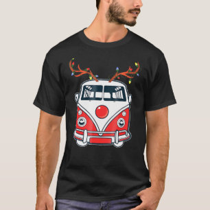 T-shirt Surf Van Reindeer Marche de Noël