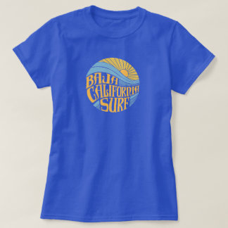 T-shirt SURF Vintage femme BAJA CALIFORNIA