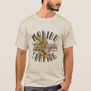 T-shirt Surf Vintage Malibu