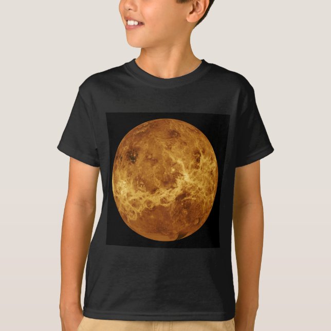 T-shirt Surface de la planète Vénus (Devant)