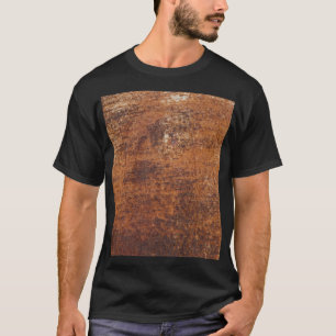 T-shirt Surface métallique texturée rouillée