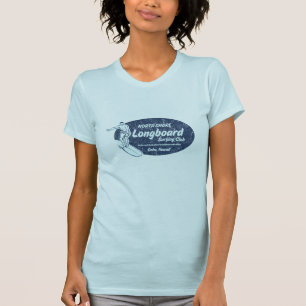 T-shirt surfant de dames de club