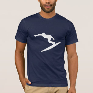 T-shirt surfant de vague