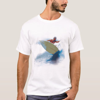 T-shirt Surfant, été de la Californie
