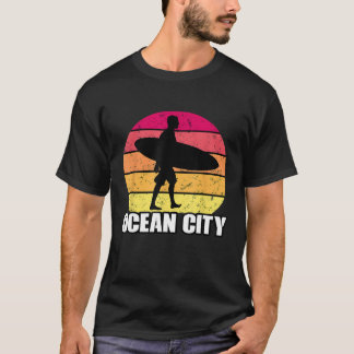 T-shirt Surfant surfeur d'Ocean City Surf