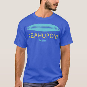 T-SHIRT SURFBOARD TEAHUPOO TAHITI