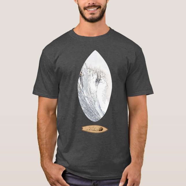 T-shirt surfeando maverick (Devant)