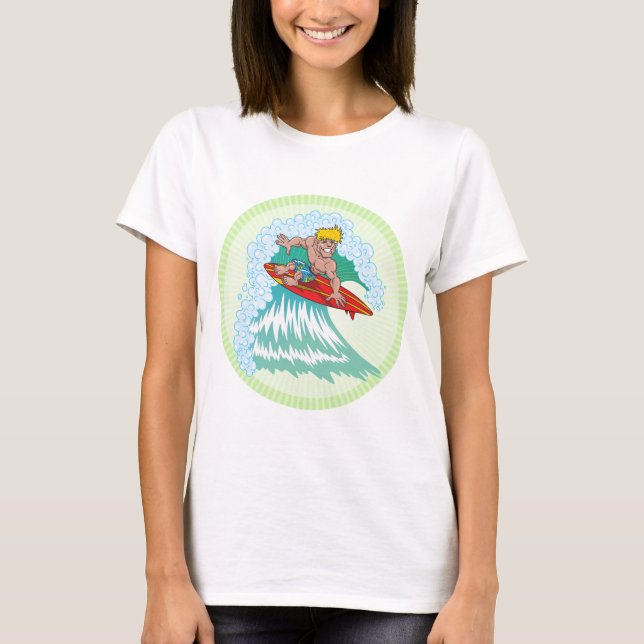 T-shirt Surfer (Devant)