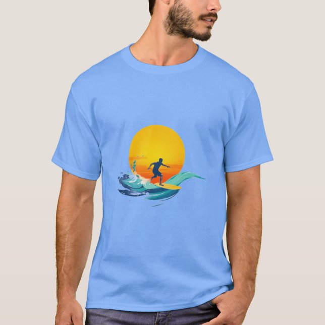 T-shirt Surfer (Devant)