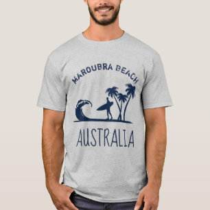 T-shirt Surfer de l'Australie de plage de Maroubra
