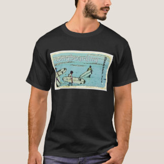 T-shirt Surfer de Longboarding Huanchaco Pérou