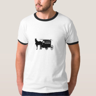 T-shirt Surfer et skier amish