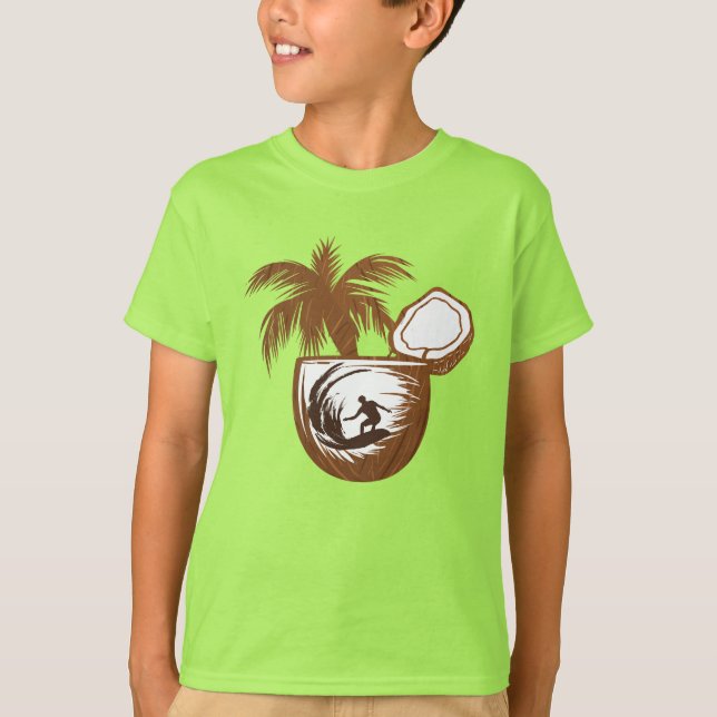 T-shirt Surfer été (Devant)