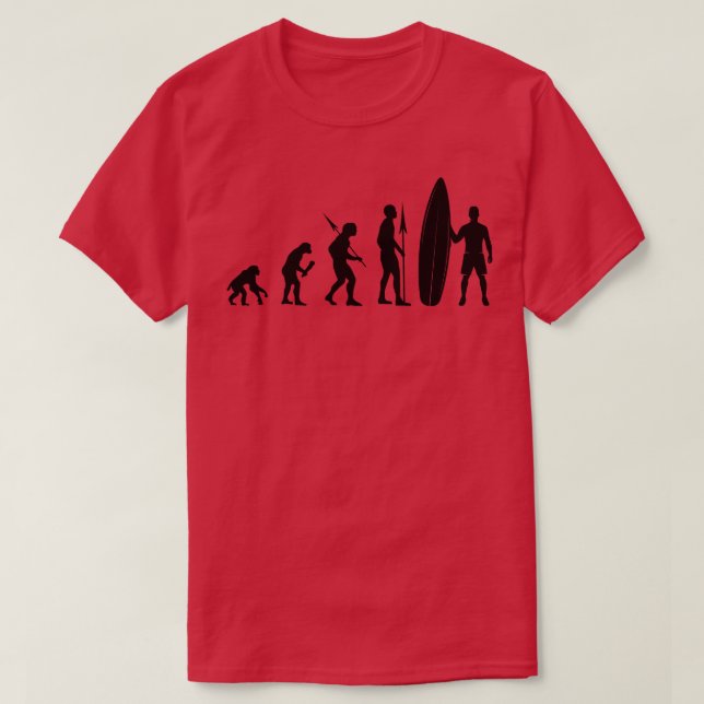 T-shirt Surfer Évolution Surf (Design devant)