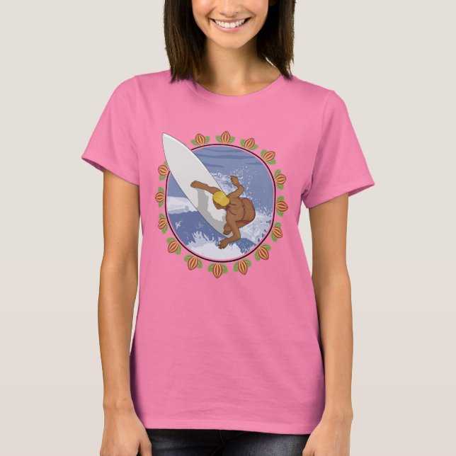 T-shirt Surfer Girl (Devant)