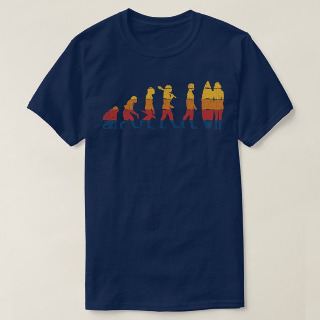 T-shirt Surfer Girl Surf (Design devant)