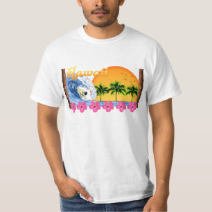 T-shirt Surfer hawaïen