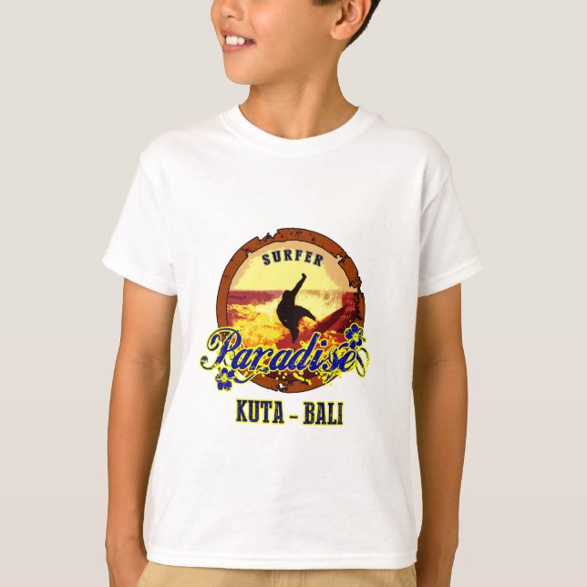 T-shirt Surfer - Kuta Bali (Devant)