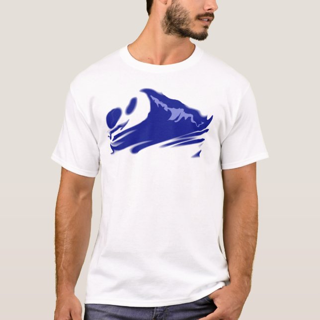 T-shirt Surfer - résumé (Devant)
