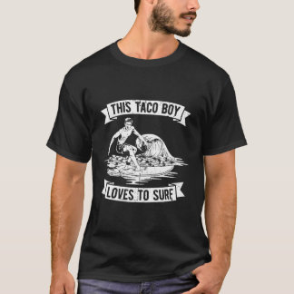 T-shirt Surfer Surfboard Surfrider Waves Taco Surfing