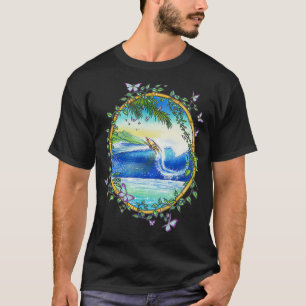 T-shirt Surfer Surfer Vintage Rétro Throwback les années 7