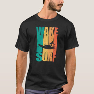 T-shirt Surfer vintage Surfboard Wake Surf