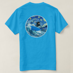 T-shirt Surfeur Nuit Étoilée