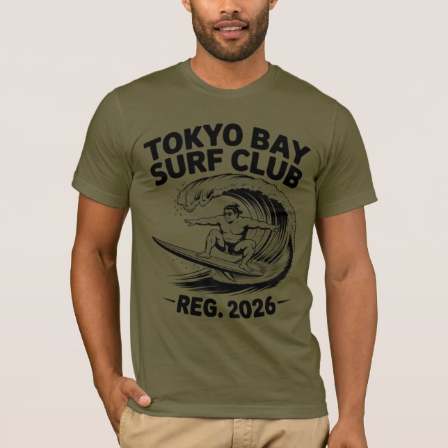 T-SHIRT SURFEUR SUMO (Devant)