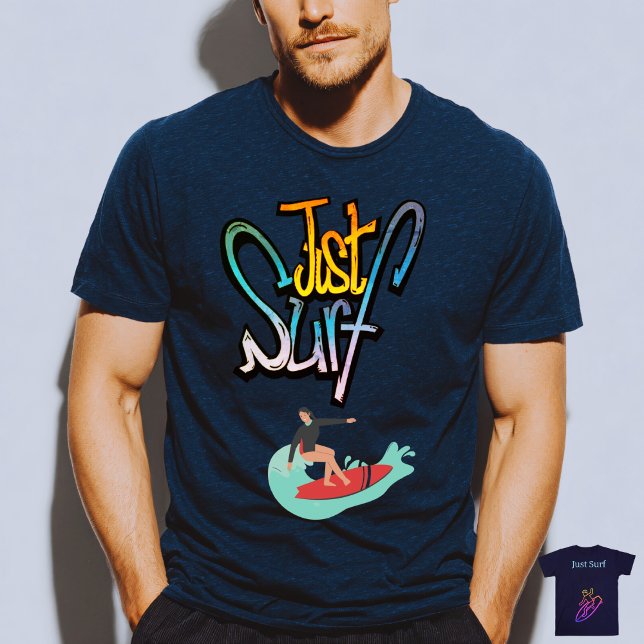 T-shirt Surfez et Profitez des Vagues  (Créateur téléchargé)