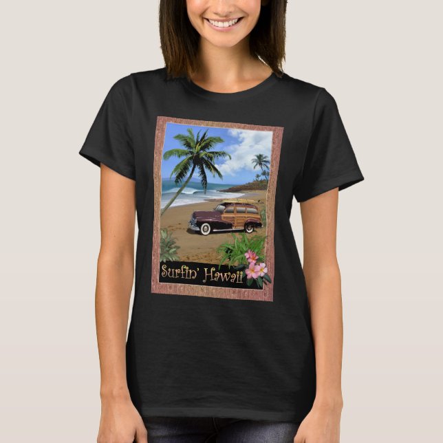 T-shirt Surfin' Hawaii (Devant)