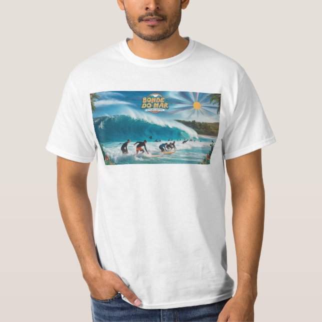 T-shirt Surfing Bonde do Mar (Devant)