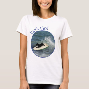 T-shirt Surfing Scottish Terrier