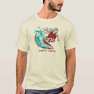 T-shirt Surf'n Père Noël