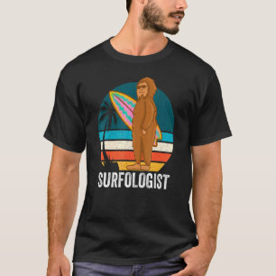 T-shirt Surfologiste Surfologue Vintage Surfer Pour Hommes