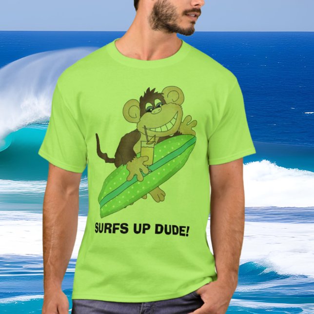T-shirt SURFS UP DUDE ! (Créateur téléchargé)