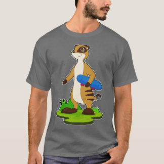 T-shirt Suricate Patineur Skateboard
