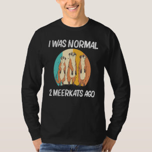 T-shirt Suricate pour hommes femmes Rétro faune Zoo Animal