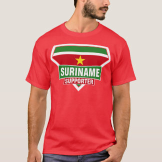 T-shirt Suriname Super Flag Supporter