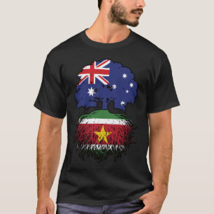 T-shirt Suriname Surinamais Australie Australie racine arb