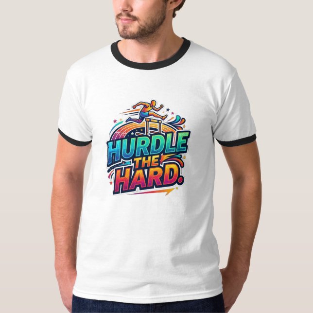 T-shirt Surmonter le difficile. (Devant)