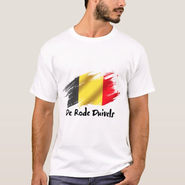 T-shirt surnom de l'équipe nationale de Belgique (Devant)