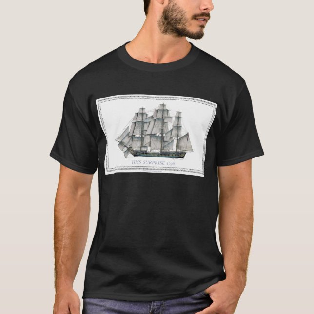 T-shirt Surprise 1796 de voie HMP (Devant)