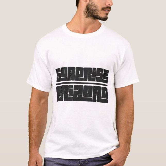 T-shirt Surprise - Arizona (Devant)