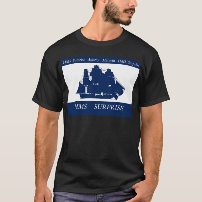 T-shirt surprise de hms, fernandes élégants (Devant)