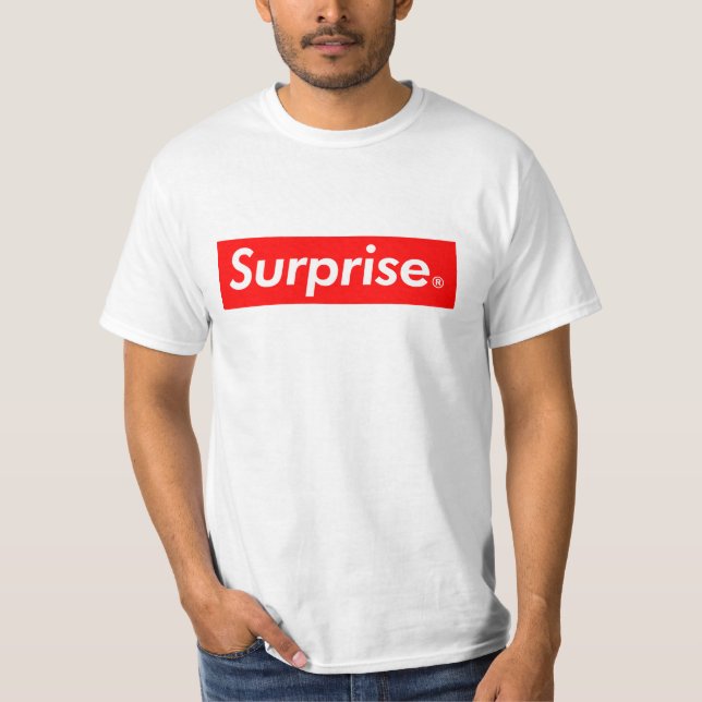 T-shirt surprise superbe (Devant)