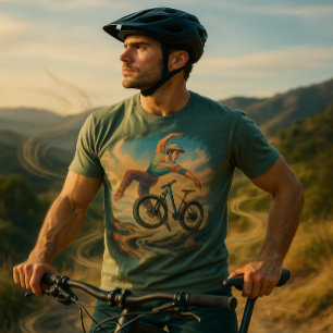 T-shirt Surreal Biker Danse Art Imaginaire Vintage