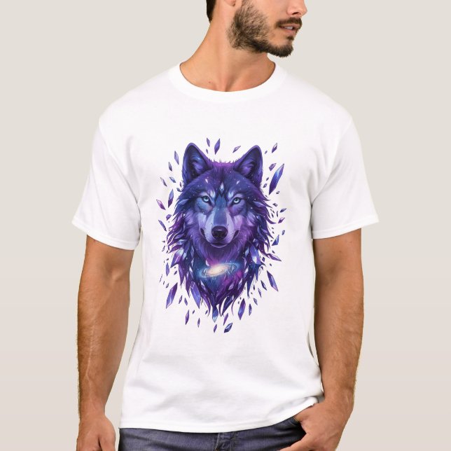 T-shirt Surreal Fox Design | Artistic Fantasy  (Devant)