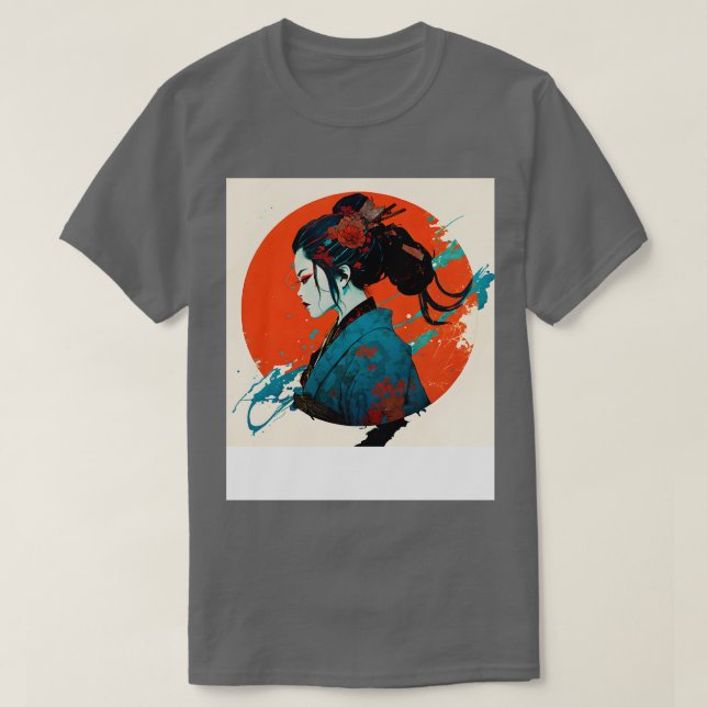T-shirt Surreal Geisha 4 (Design devant)