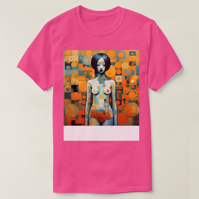 T-shirt Surreal Girl 8 (Design devant)