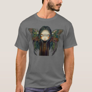 T-shirt Surréalisme gothique à ailes d'ange de CHEMISE d
